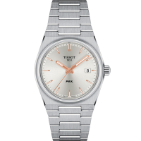 TISSOT 天梭錶官方授權 PRX 40 205 復古新浪潮時尚腕錶(T1372101103100)