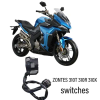 New Motorcycle Fit ZONTES 310T Handlebar Turn Signal Control Switch For ZONTES 310T 310T1 310T2 T310 310X 310X1 310R 310R1