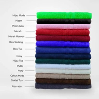 Handuk Kecil 30x70cm Merk Natural Handuk Olahraga Tebal dan Menyerap Air Handuk Muka Putih