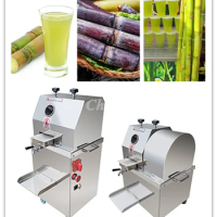 Low Price Small Scale Commercial Electric Sugarcane Pulp Juice Machine Small Portable Sugarcane Juice Juicing Sugar Cane Juicer
