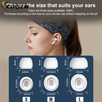 1Earbuds Soft Silicone Ear Tip For Airpods Pro 1/2 Protective Earbuds Cover Noise Reduction Hole Ear-pads For Apple Air Pods Pro