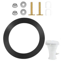 RV Toilet Seal Replacement RV Toilet Flush Seal Combination Kit Leak-Proof RV Toilet Seal Kit Replace Parts For RV Trailer