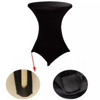 Event party wedding Lycra cocktail table cover/ Decoration