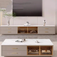 Desk Retro Tv Unit Stand Cabinet Lowboard Wall Shelf Media Console Tv Tray Table Bench Rack Arredamento Living Room Furniture