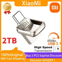 Xiaomi 1TB USB Flash Drive OTG Metal 2TB USB Memory Stick Micro USB Flash Memory Drive USB flash disk USB Pen drive for Computer