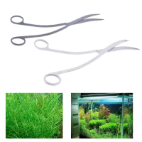 Stainless Steel Wave Scissor Aquascape Scissors For Freshwater Aquarium Tool Kit