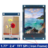 1.77 2.4 Inch TFT LCD Screen RGB 128*160 240*320 SPI TFT Color Screen Module Serial Port Module For Arduino UNO R3