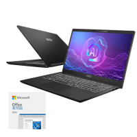 Office 2024★【MSI 微星】15.6吋Ultra7 255H AI輕薄效能筆電(Modern15 H AI/16G/512G SSD/W11/C2HMG-206TW