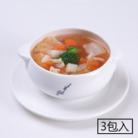 【梅門餐飲聯盟】福祿壽喜蔬菜湯(300毫升) 3入組