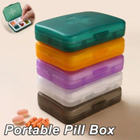 New Weekly Portable Travel Pill Cases Box 7 Days Organizer 6 Grids Pills Container Storage Tablets Vitamins Medicine Fish Oils