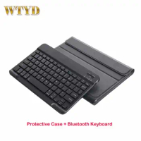 10.4 inch For Samsung Galaxy Tab A7 T500/T505 Ultra-thin Detachable Bluetooth Keyboard Protective Leather Case for Tab A7 Cover