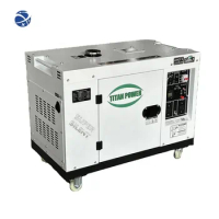 #YUNYI 50hz/60hz 10kw Silent Diesel Generator Single Phase Sound Proof Diesel Generator 10kva 12kva 