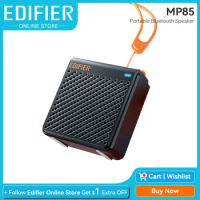 Edifier Portable Bluetooth Speaker MP85 BT 5.3 Wireless Loudspeaker Sport Audio Outdoor Camping Mini Lightweight Music Player