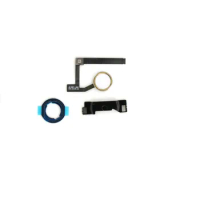 1set for iPad Mini 5 Home Button Flex Cable Menu Return Key with Home Button Rubber Gasket and Spacer Holder Replacement