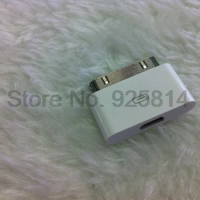 by dhl 500pcs Female Micro USB to Male 30-pin Connector For Apple iPhone 4 4S iPhone4S Charging Cable Adapter Ultra Small