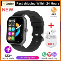 Bluetooth Headset Smartwatch For Android IOS Bracelet Bluetooth Call 100+ Sport Models Waterproof Smart Watch Men Women + Gift