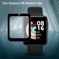 Soft Fibre Glass Protective Film Cover For Xiaomi Mi Watch Lite Full Screen Protector Case for Redmi Mi Watch Lite Film