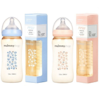 Baby童衣 媽咪小站mammy shop 台灣製造 母感體驗PPSU防脹氣哺育寬口徑奶瓶 360ml 88511