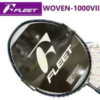 [大自在] FLEET 富力特 羽球拍 WOVEN-1000VII WOVEN-1000VII 7代 全功能型 羽毛球拍