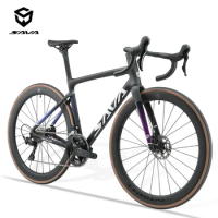 SAVA new Carbon Fiber road bike R16-7120 Road Bike 24-Speed Carbon Fiber Handlebars+Wheels With SHIMAN0 105 R7120 Racing Bike