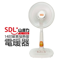 【SDL 山多力】14吋碳素電暖器 (SL-1468)