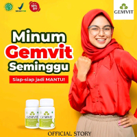 [Diskon Best Seller] GEMVIT-Isi 30 Kapsul Ori Bpom Halal