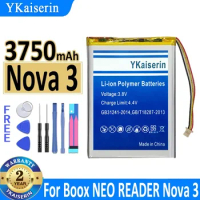 3750mAh YKaiserin Battery for Boox for NEO READER Nova 3 Nova3 Bateria + Tracking Number Warranty 2 Years