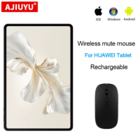 Wireless Mouse For HUAWEI MatePad Air 11.5 Pro 11 10.8 12.6 Rechargeable Silent Mini Mouse For Honor Pad 8 9 X9 X8 Pro MateBook