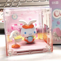 Sanrio Miniso Blind Box Cinnamoroll Decompression Club Kawaii Model Birthday Gift Children's Toys Surprise Anime Peripherals