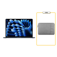 MacBook Air 15吋 M3 8G+512G 午夜色 MRYV3＋電腦包