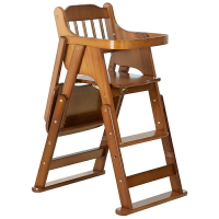 兒童餐椅 餐廳兒童椅 寶寶餐椅 寶寶餐椅兒童餐桌椅子便攜多功能可折疊座椅實木吃飯餐椅嬰兒家用『cy2143』