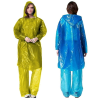 雨衣套裝 雨衣 雨褲 分體式 一次性雨衣 登山露營 旅遊 成人雨衣 防雨 防水 贈品禮品