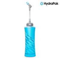 【HydraPak】UltraFlask 600ml 越野輕量軟式水瓶(登山配件、水瓶、水壺、提把水壺)
