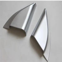 For Hyundai Elantra Avante 2016 -2021 ABS Matte Front Inner Window Windshield Triangle Cover Trim Sticker Car Accessories