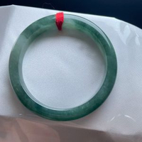 緬甸手鐲冰油青翡翠手鐲種水老玉質細膩顏色均勻優雅完美大氣韻味