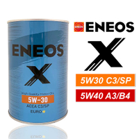 【車百購】引能仕 ENEOS X 5W30/5W40 EURO全合成機油 新日本石油 新日石 節能機油 歐規認證
