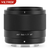 VILTROX AF 56mm F1.7 Fuji X Mount Nikon Z Mount Lens APS-C Lens Lightweight Large Aperture for X-T5 X-T4 X-T30 II X-S10 X-T200