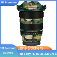 For Sony FE 16-35mm F2.8 GM2 GM II Decal Skin Camera Lens Sticker Vinyl Wrap Anti-Scratch Film FE 16-35 2.8 F/2.8 GMII