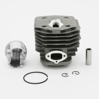 45MM Cylinder Piston Set Fit For Husqvarna 154 154XP 254 254XP XP Gas Chainsaw Replacement Spare Parts 503503903 503503901