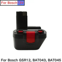 12800mAh for Bosch 12V Rechargeable Battery for Bosch AHS GSB GSR 12 VE-2 BAT043 BAT045 BAT046 BAT049 BAT120 BAT139