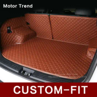 Custom fit car trunk mat for Mercedes Benz A B180 C200 E260 CL CLA GLK300 ML S350/400 class car styling tray carpet cargo liner