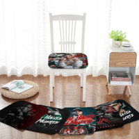 Hip Hop Rapper Anuel AA Simplicity Multi-Color Fabric Cushion Non-slip Living Room Sofa Decor Students Stool Office Chair Mat