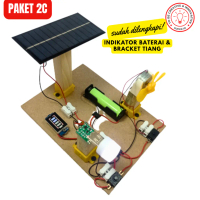 KIT EDUKASI PEMBANGKIT LISTRIK TENAGA MATAHARI SOLAR CELL PANEL SURYA PLTS GENERATOR MINI KIPAS TENA
