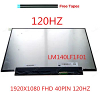 Original LCD LED Screen LM140LF1F01 LM140LF1F-01 14" 120HZ 40-pin IPS FHD Replacmenet IPS Display Monitor For Asus Ga401I laptop