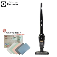 【贈珪藻土吸水地墊】Electrolux ZB3501 伊萊克斯HEPA進化版毛髮截斷無線吸塵器 曜石黑色