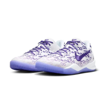 NIKE 耐吉 Nike Kobe 8 Protro Court Purple 白紫 男鞋 休閒鞋(FQ3549-100)