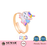 Cincin Emas Anak Baby Colour Little Unicorn Gold 10K Semar Nusantara
