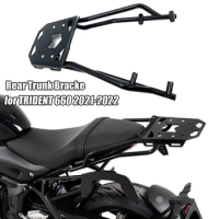 For Trident 660 TRIDENT660 trident660 2021 2022 Motorcycle Rear Seat Luggage Carrier Rack Back travel bag bracket