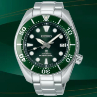 【SEIKO 精工】PROSPEX 綠水鬼200米潛水機械錶 45mm/SK034(6R35-00A0G / SPB103J1)