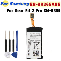EB-BR365ABE Replacement Battery For Samsung Gear Fit 2 Pro SM-R365 R365 Battery 200mAh with Tools
